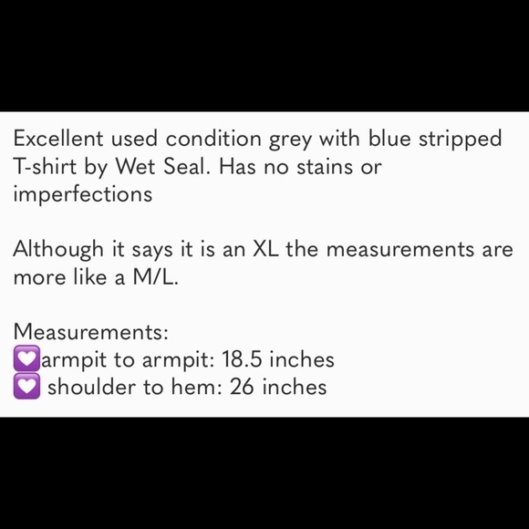 Wet Seal Men’s Tee!!! XL - Picture 3 of 3